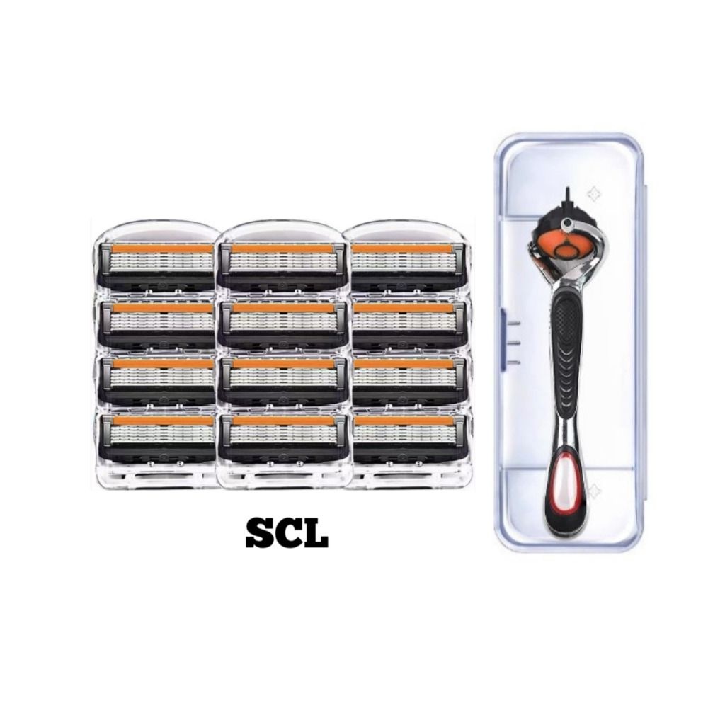 에스씨엘 협력사 질레트호환 스윙 면도기 블랙오렌지 신형 면도날 퓨전5 프로글라이드 스킨텍 옐로우 프로쉴드 파워 매뉴얼 SCL