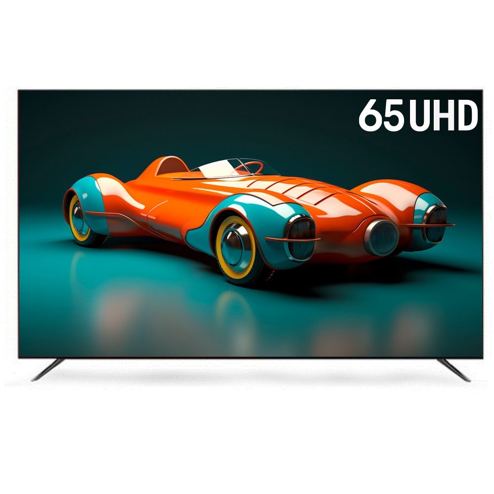 프리토스 65인치 TV 4K UHD LED 고해상도 대형티비 가성비 중소기업TV