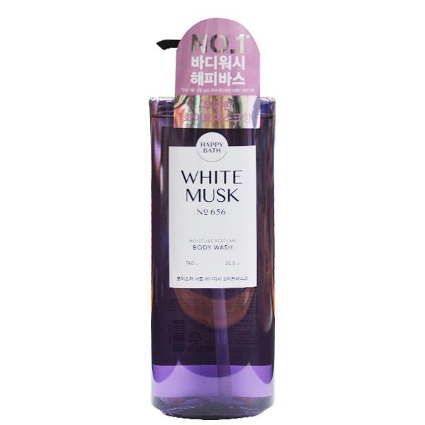 해피바스 모이스처 퍼퓸 바디워시 화이트머스크 760g