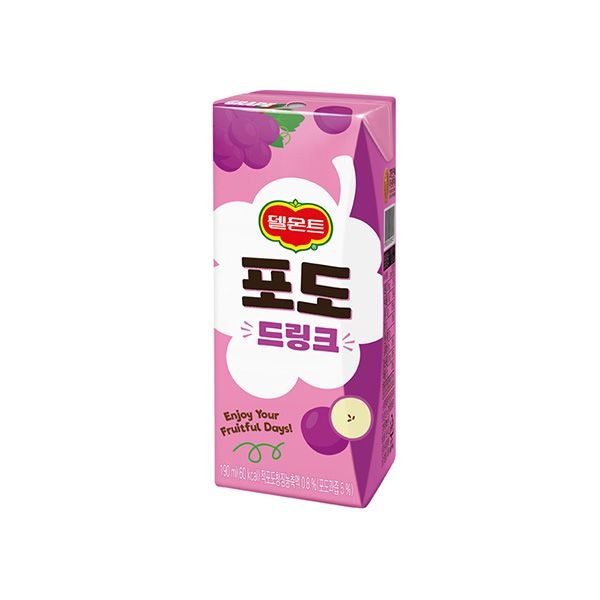 [오늘출발] 델몬트 드링크 포도 190ml 48개