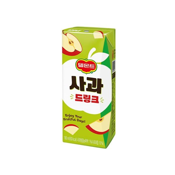 [오늘출발] 델몬트 드링크 사과 190ml 48개