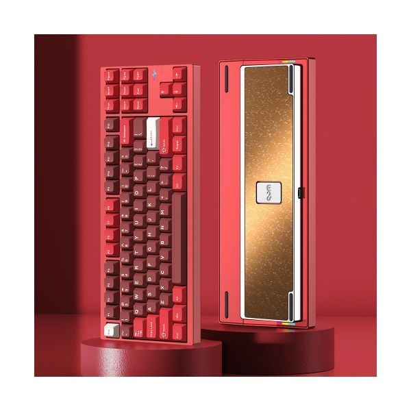 SPM 매장정품 SPM [국내정품] WOB 크러쉬80 리부트 VIA 풀 알루미늄 커스텀 게이밍 (레드)