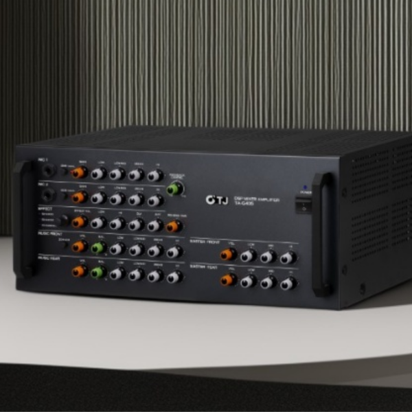 TJ미디어(주) [온누리상품] 앰프리스 최강마이크 고성능 믹서앰프 전문 이펙트용 DSP 음원칩채용 TA-G405 카페 매장 강의실