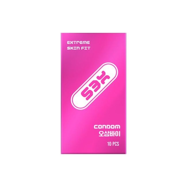 오삼바이 익스트림 10p 콘돔샵 스킨핏 초박형