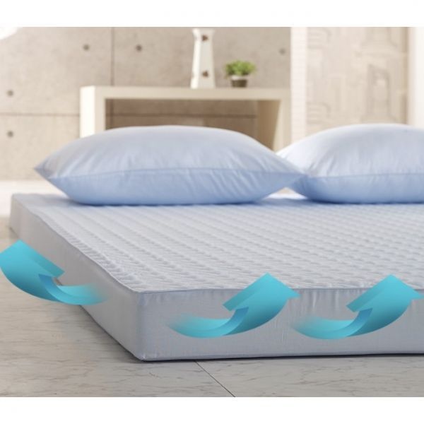 센스맘 순면 누빔 커버 라텍스·매트리스·토퍼·메모리폼 공용 보호 커버