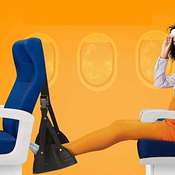 고품질 휴대용 해먹 사무실 캠핑 책상 발 받침대 발받침대 지압받침대 책상발받침대 의자발받침대 WFHP3LC