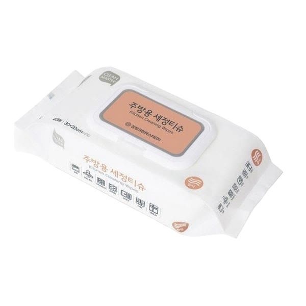 삼정크린 주방용 세정 티슈 주방