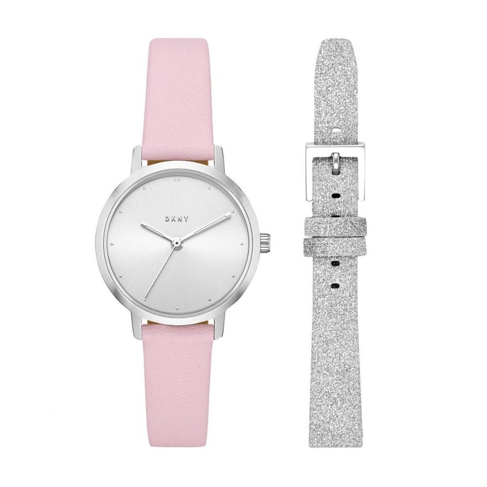 DKNY NY2777 Modernist 가죽밴드 여성시계