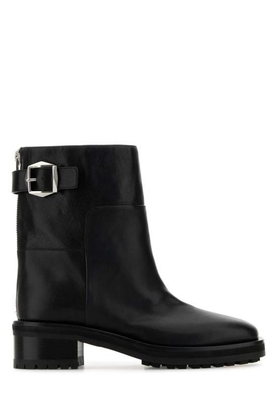 [해외] 지미추 25FW 지미추 브루클린 50 바이커 부츠 BROOKLYNAB50WLZ BLACK