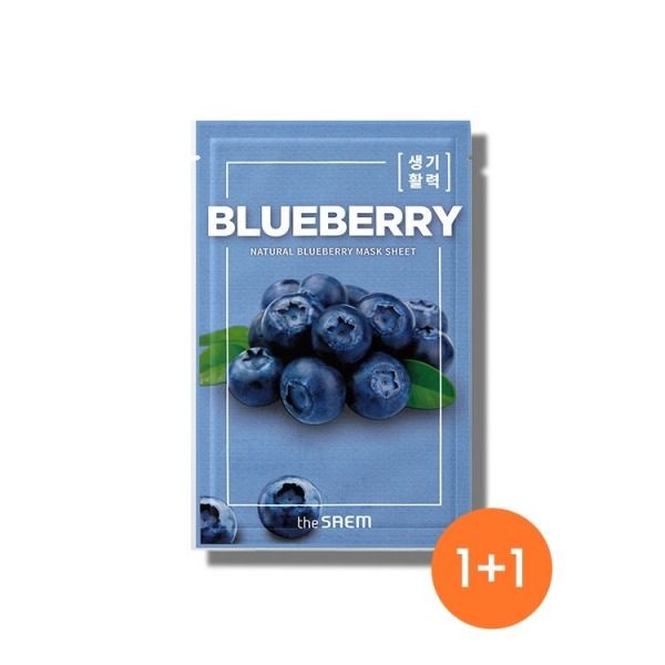 더샘 [더샘] 10 10 내추럴 블루베리 마스크 시트_US