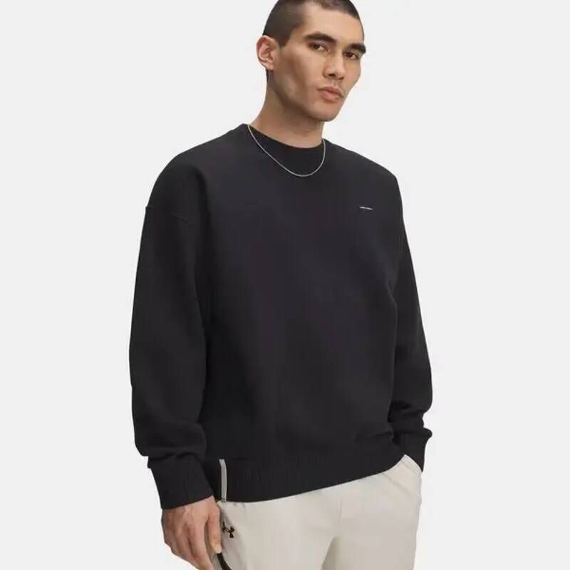 11st 언더아머6003939 언더아머 UA 아이콘 헤비웨이트 리브 기모 크루 맨투맨 838050