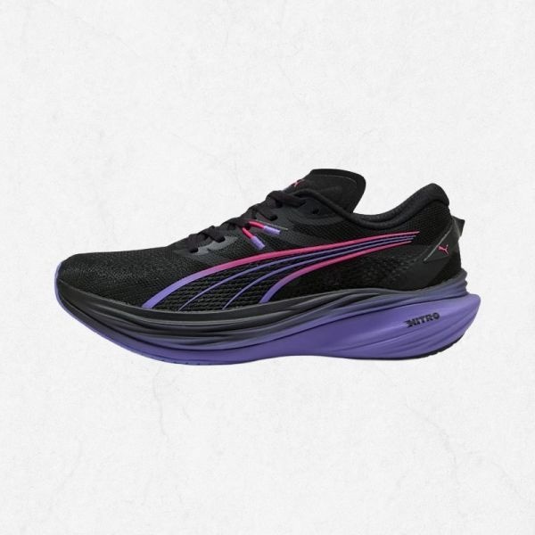 푸마 디비에이트 나이트로 3 디지도쿄 Deviate NITRO DT - PUMA Black-Dark Amethyst 312367_01 2535084