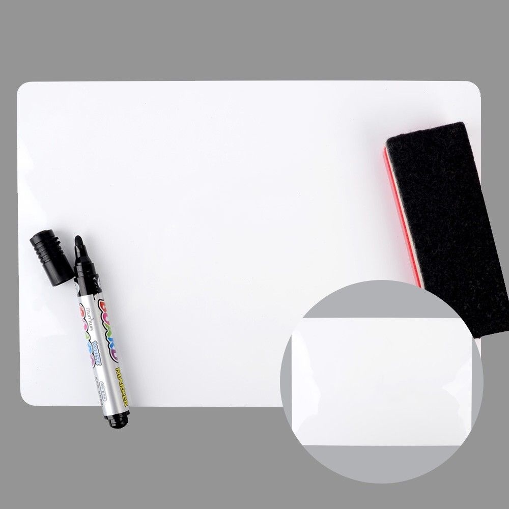 로블리제니 자석 화이트보드 A4 자석화이트보드시트지 냉장고자석화이트보드판 화이트보드칠판