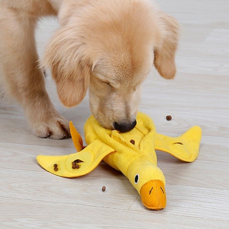 오리 노즈워크 인형 강아지 분리불안 해소 감각발달 애착인형