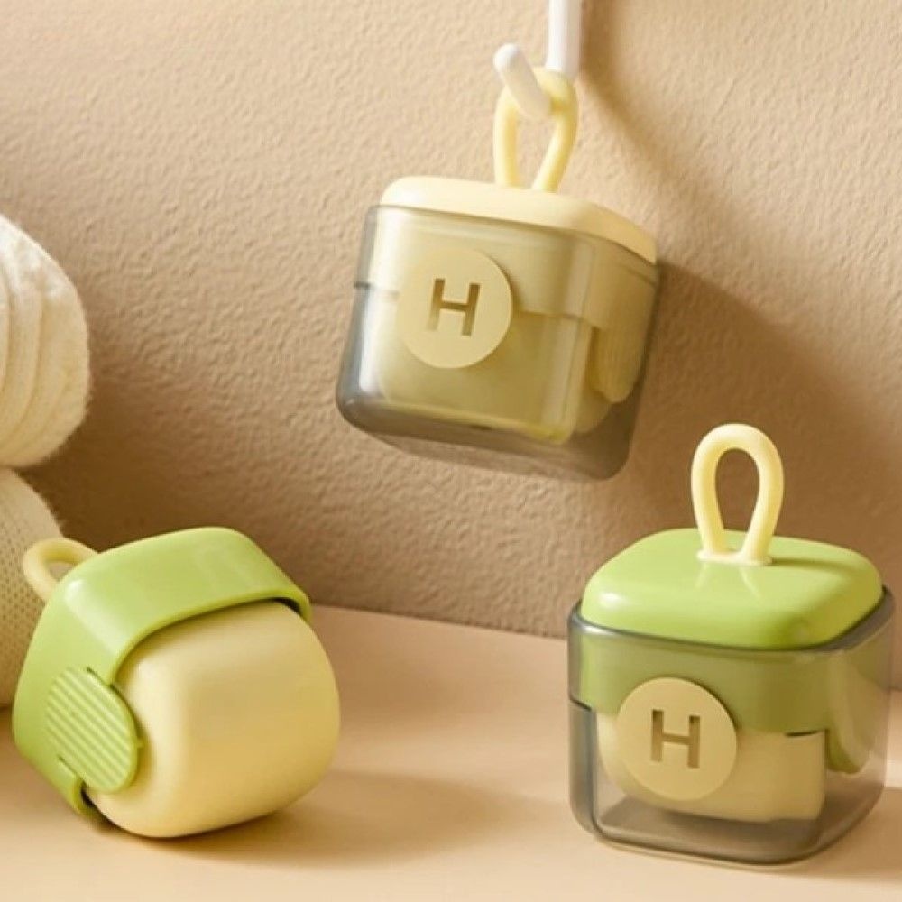 휴대용 미니 돌돌이 테이프클리너 물로 씻는 먼지제거 찍찍이