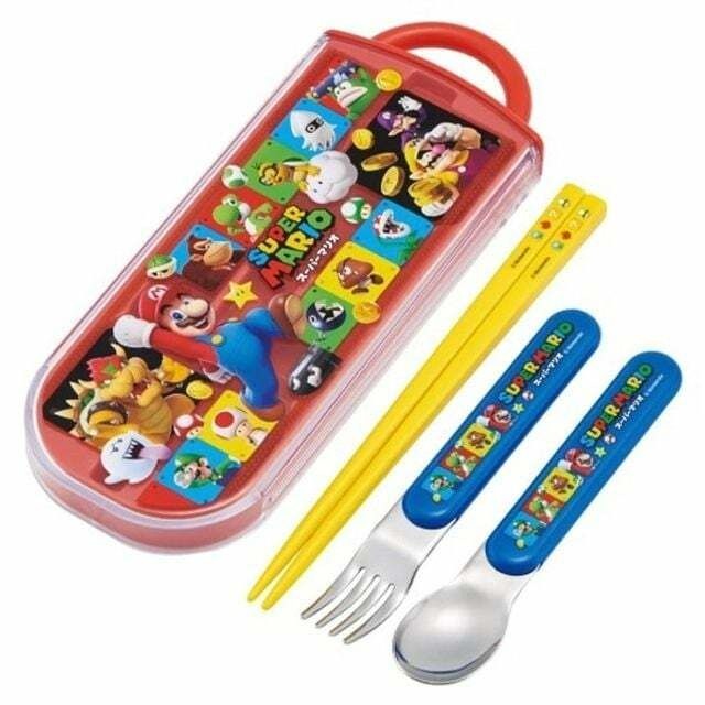 (현대Hmall) 닌텐도 FJ32OV68 슈퍼마리오 원더 트리오세트 숟가락포크젓가락 세트 아동식기 캐릭터수저세트