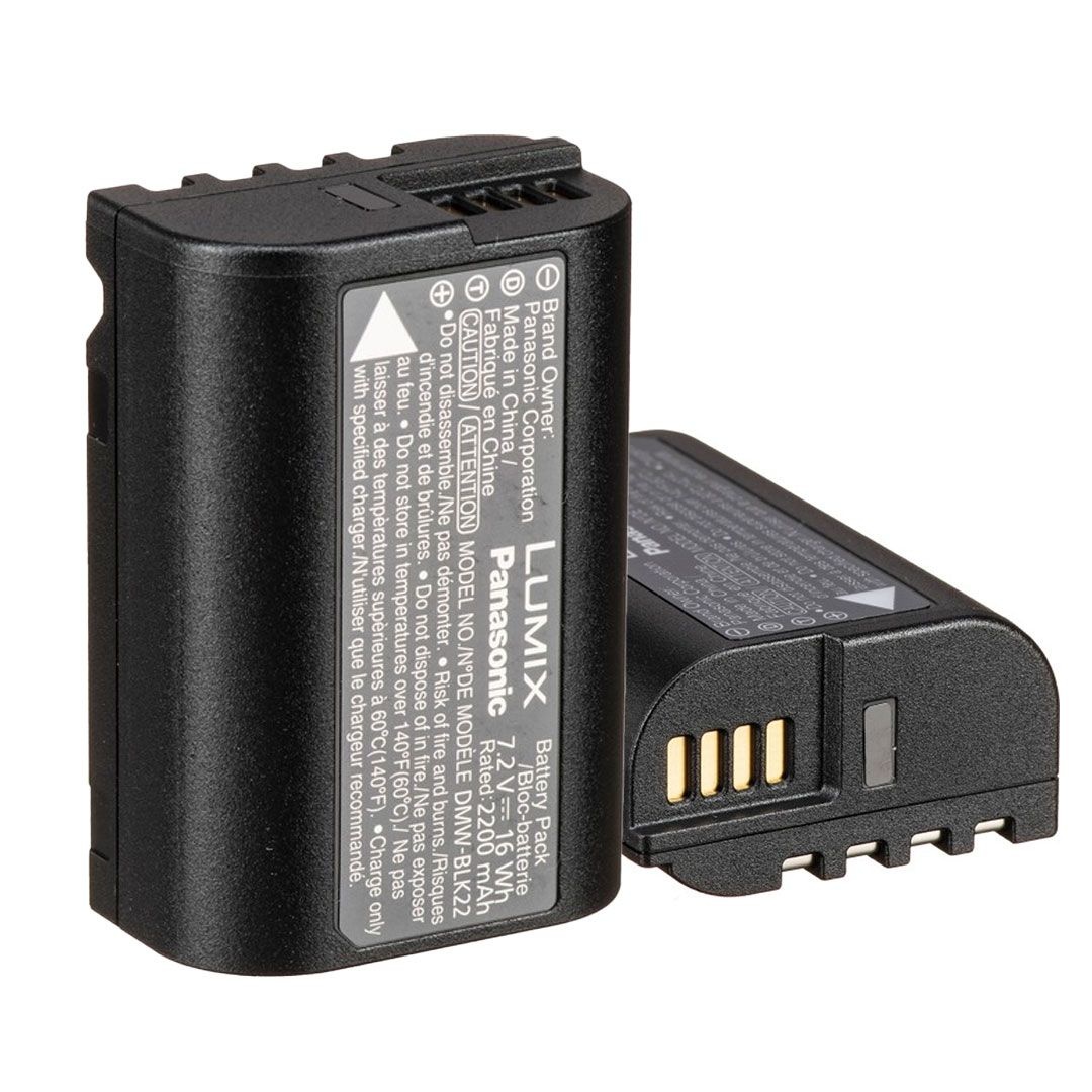 파나소닉 루믹스 DMW-BLK22 정품 배터리 // S9, S5, G9, GH5, GH6, GH7