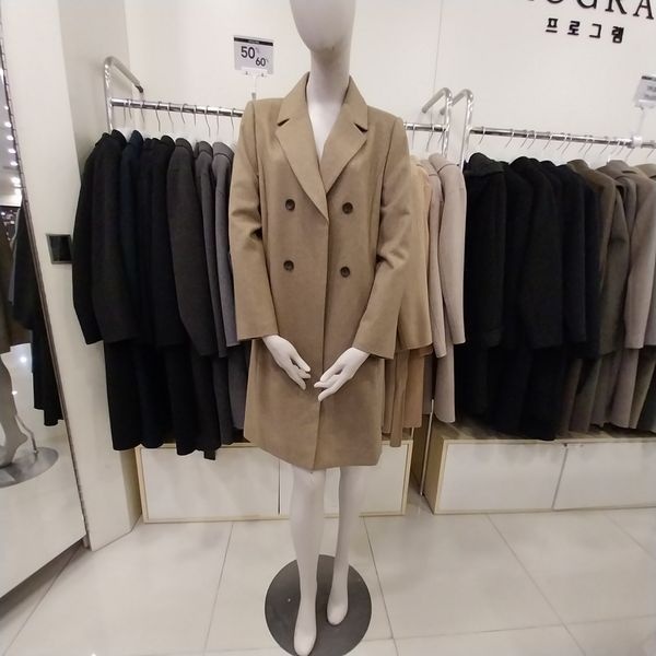 프로그램 [하프클럽]프로그램NC해운대점 파격할인  케쥬얼 울 코트 롱자켓 P234J010