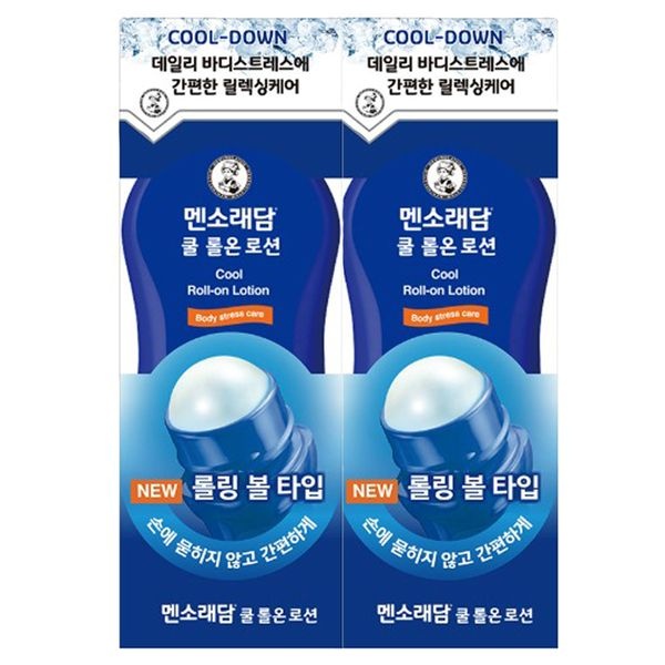 멘소래담 롤온 로션 쿨타입 50mlx2개