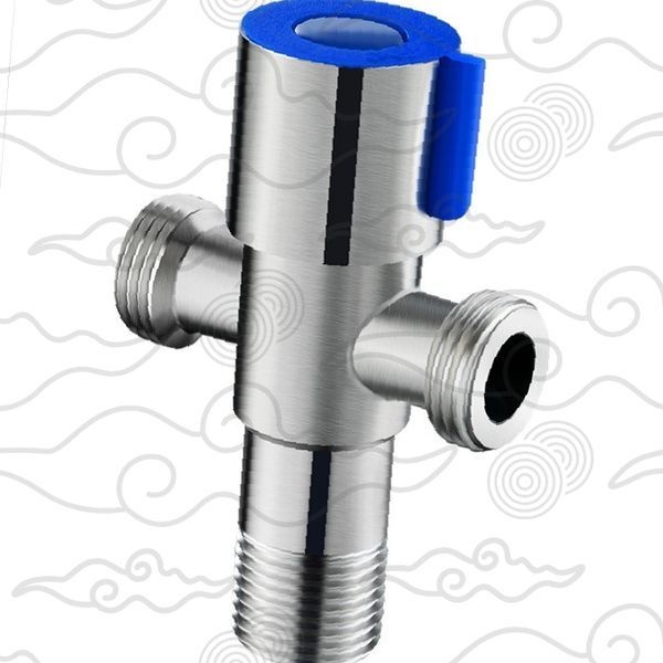 중국oem 수도밸브 삼방향 분기 스테인리스 나사연결 배관부품 급수분배