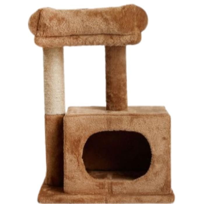 한층뚝딱 고양이 캣타워 멀티 콘도 스크래쳐 브라운
