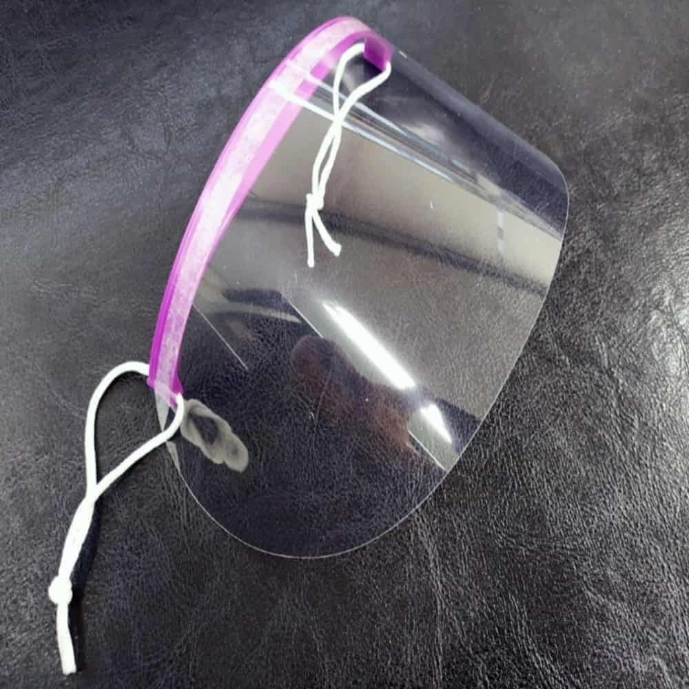 보호 마스크 안면 50장 얼굴 덮개 개인 위생 커버 구 가림막 쉴드 플라스틱