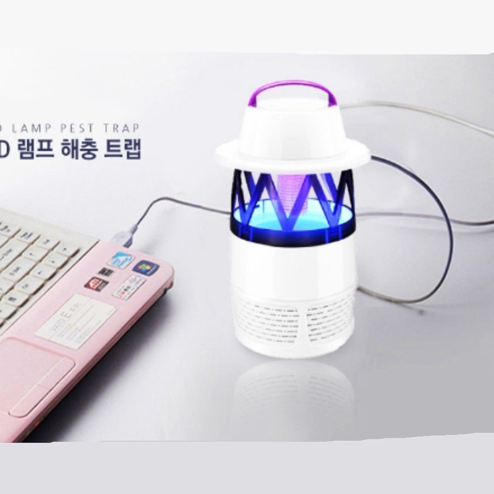 가정용 흡입식 모기퇴치기 여름 해충 포충기 벌레 UV