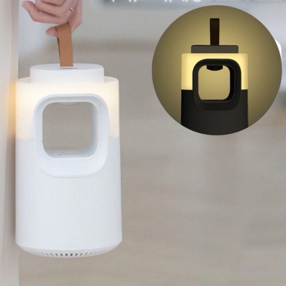 가정용 여름 모기퇴치기 흡입식 휴대용 해충 모기트랩 LED