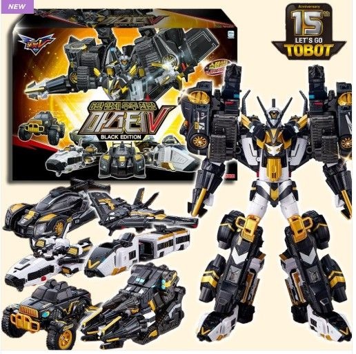 영실업 (영실업) 또봇 마스터V 블랙에디션 15주년기념