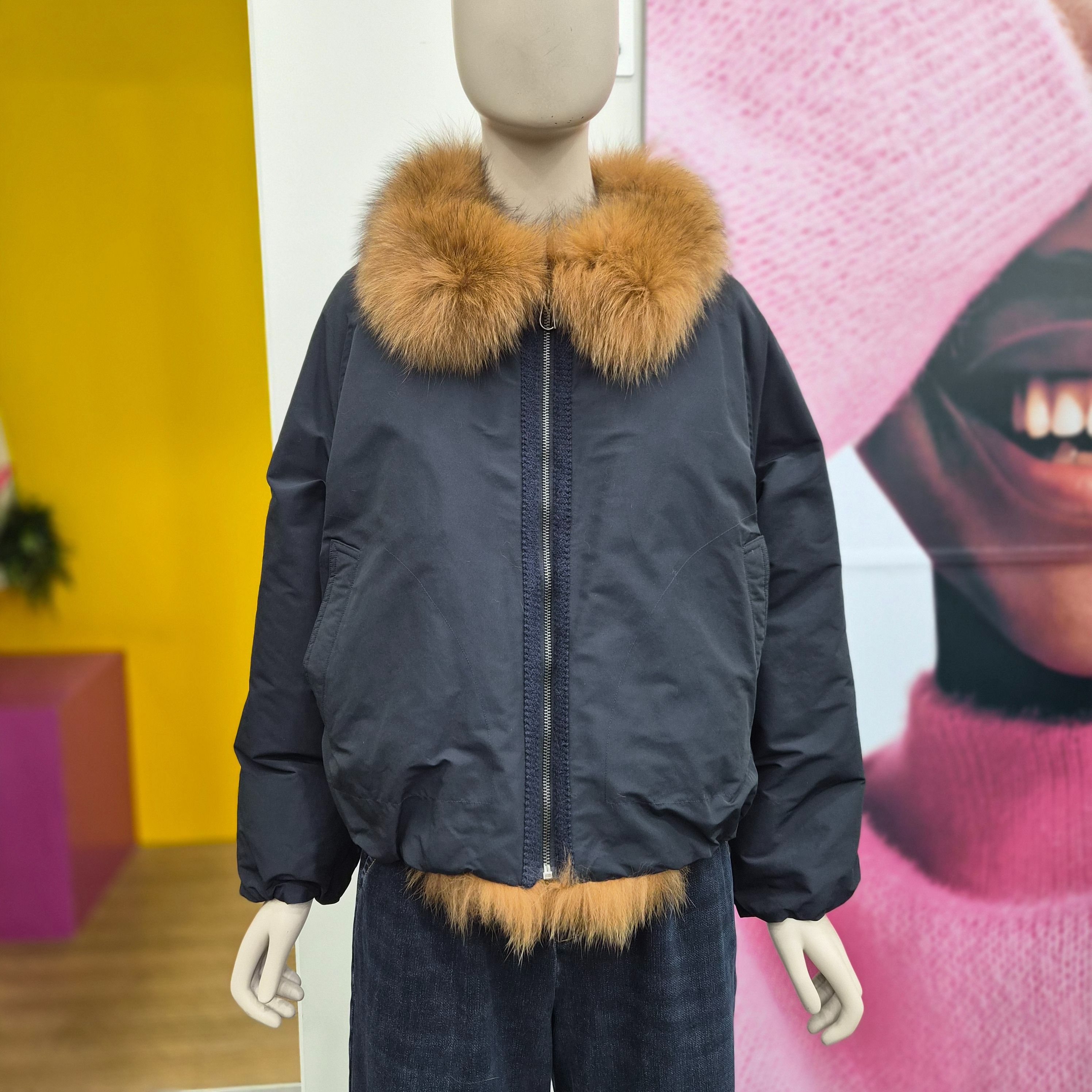 {매장정품} 베네통 카네 폭스벨리 숏패딩 BAPD59461 NY 1130457