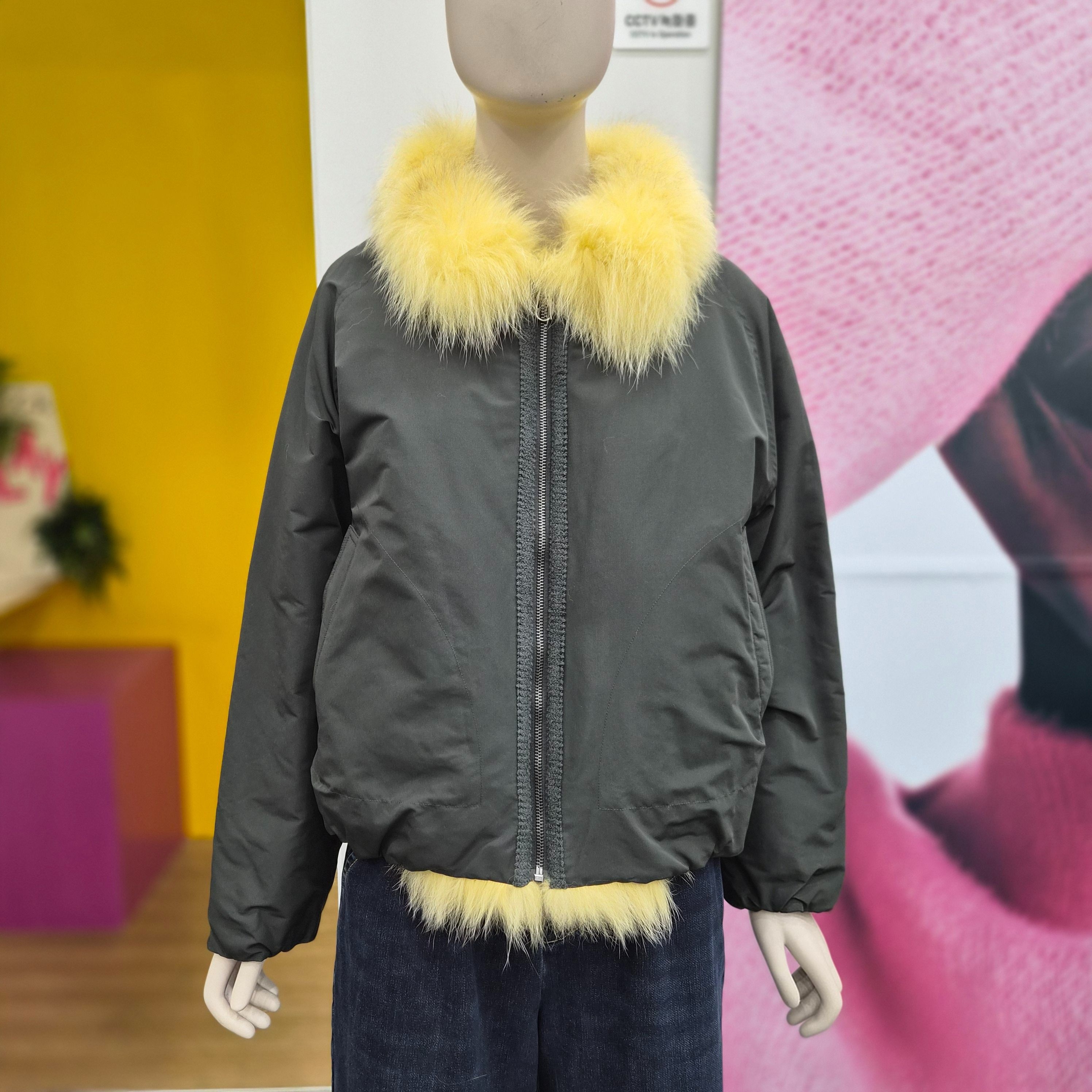 {매장정품} 베네통 카네 폭스벨리 숏패딩 BAPD59461 KA 1130460