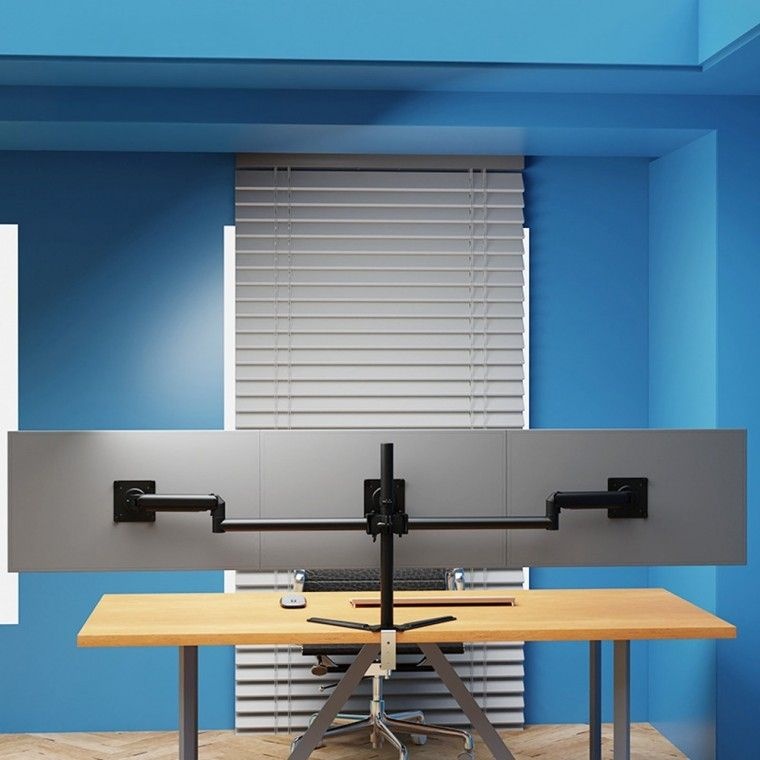 아크 M14 트리플 모니터암 거치대 트리플모니터암 다중