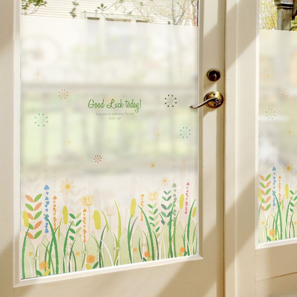 안개시트 칼라 럭키 투데이 c02 w120xh180cm 시트지인쇄 유리창문시트지 창문시트지