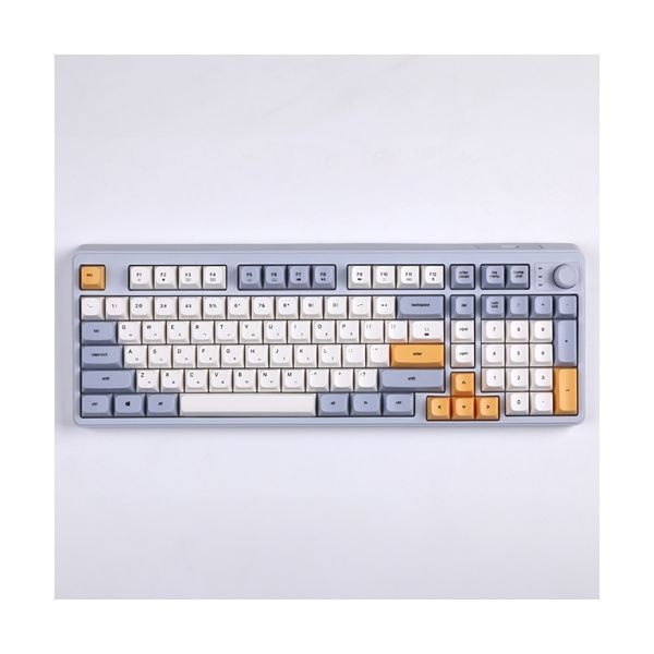 매장정품 MONSTARGEAR 가츠 X198 어반 스틸 노브 유선 보글보글 6세대 멤브레인 인체공학 사무용 저소음 키보드