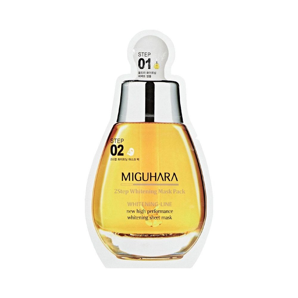 미구하라 2스텝 화이트닝 마스크 팩 214658