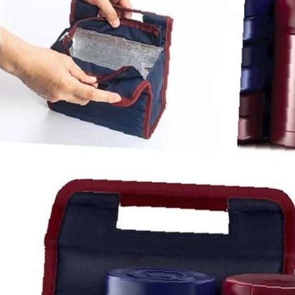 쌍문상회 밥통 1mm 초박진공설계 보온도시락 1140m 세트