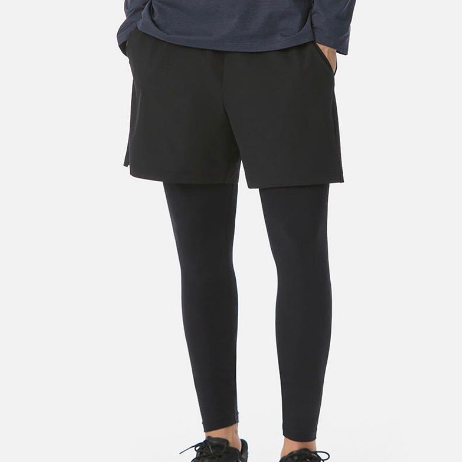 뮬라웨어 뮬라웨어 [모다아울렛][뮬라웨어]맨즈 투 인 원 레깅스 팬츠  AMNELG301_KG 김천구미점