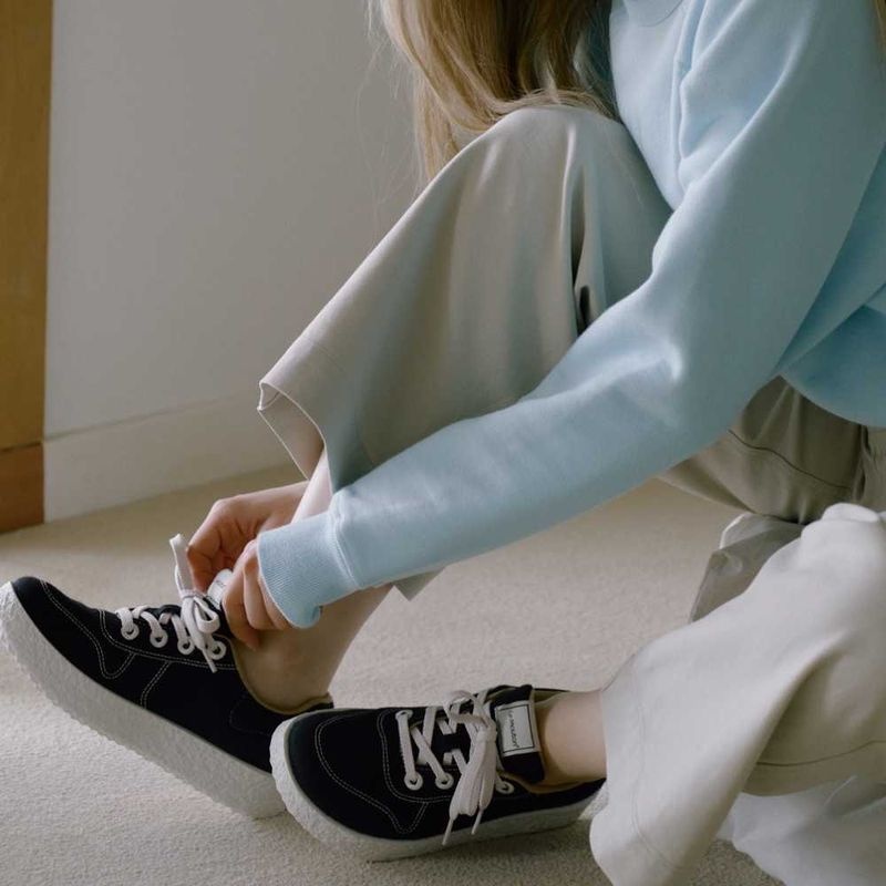 르무통 메이트 발 편한 메리노울 운동화 블랙