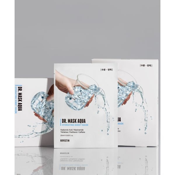 매장정품 ROVECTIN 닥터 마스크 아쿠아 5매입