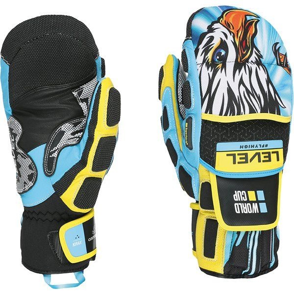 [해외] 레벨 LEVEL 월드컵 CF 미트 Worldcup Mitt 3004UM 70 Yellow-Blue 9,5(XL 사이즈) [스키 글러브 . 170221