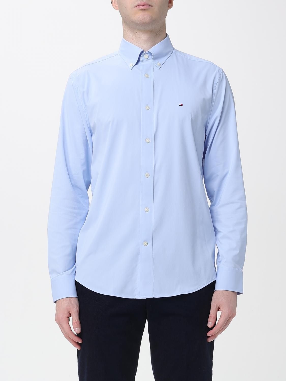 [해외] 타미힐피거 [타미 힐피거]  긴팔 셔츠 MW0MW41353 C3Q FW25 6974942 [관부가세포함]