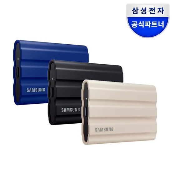 삼성전자 포터블 외장 SSD T7 Shield 1TB MU-PE1T0 +파우치