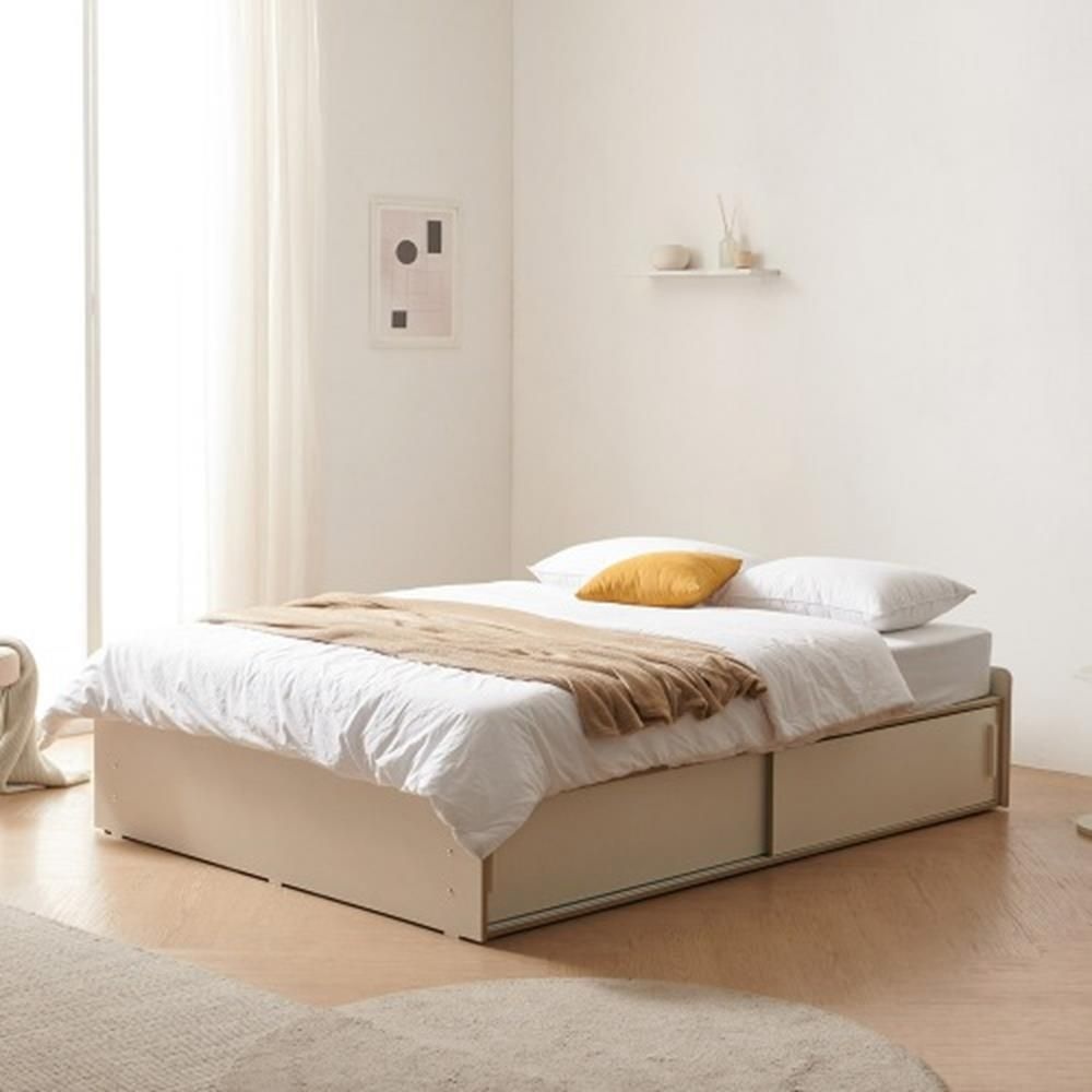 무헤드 수납침대 프레임 퀸 매트리스깔판 초등학생 SS 1인용 원룸