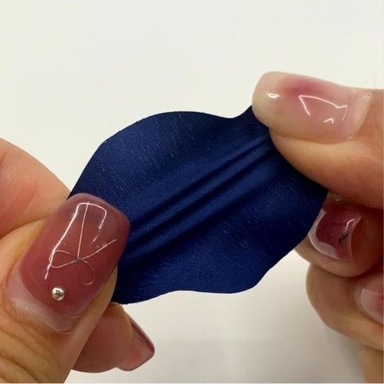 잘라쓰는 겨루미울옷 패딩 수선패치 스티커 네이비