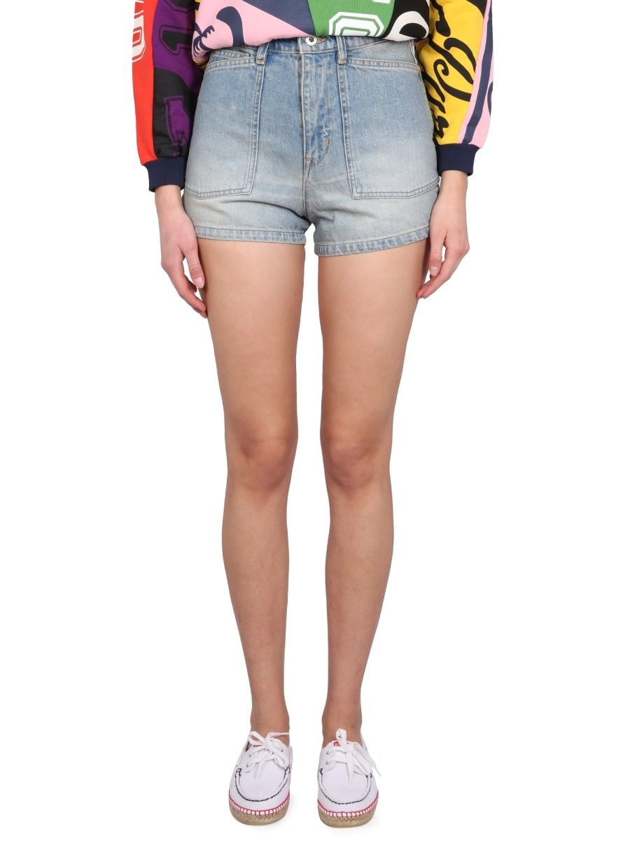 [해외] 겐조 [겐조]  여성 반바지 FD52DS224_6B3DY SS23 1234702 [관부가세포함]