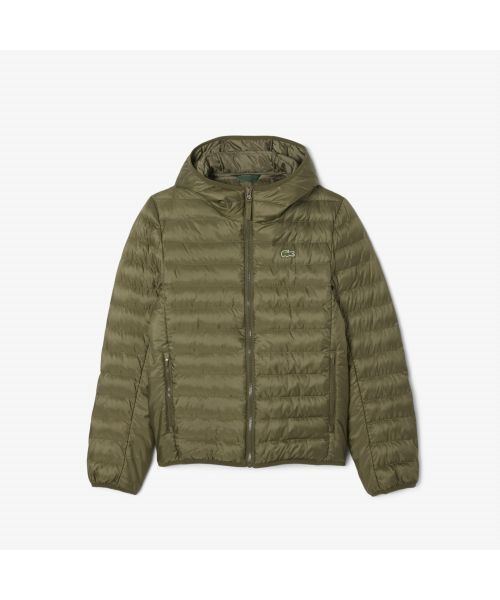 라코스테 lacoste 남성 THERMORE 후드 경량 패딩 BH7228-55N E9F