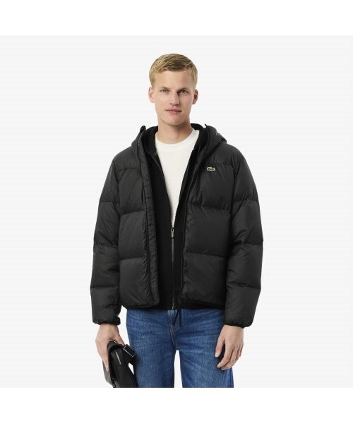 라코스테 lacoste 남성 후드 덕다운 푸퍼 BH7841-55N 031