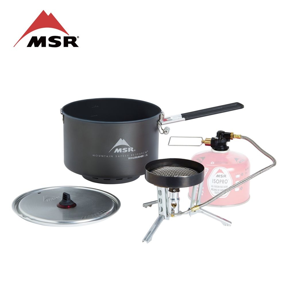 MSR 윈드버너 그룹 스토브 시스템 2.5L / 백패킹 코펠 버너 세트 10367
