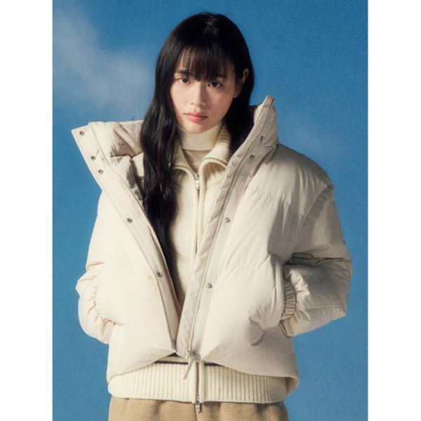 탑텐 여성 슈퍼에어 숏다운 점퍼_MSF4JP2902 397191