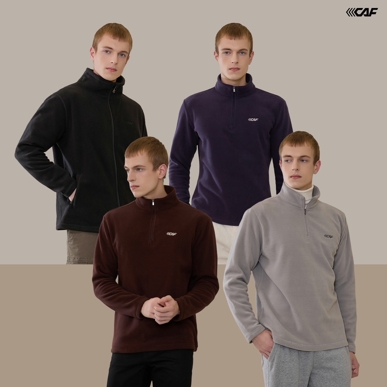 [주식회사 트리(Tree)][TV상품][최종특가] 르까프 남성 퍼펙트 플리스 세트 4종